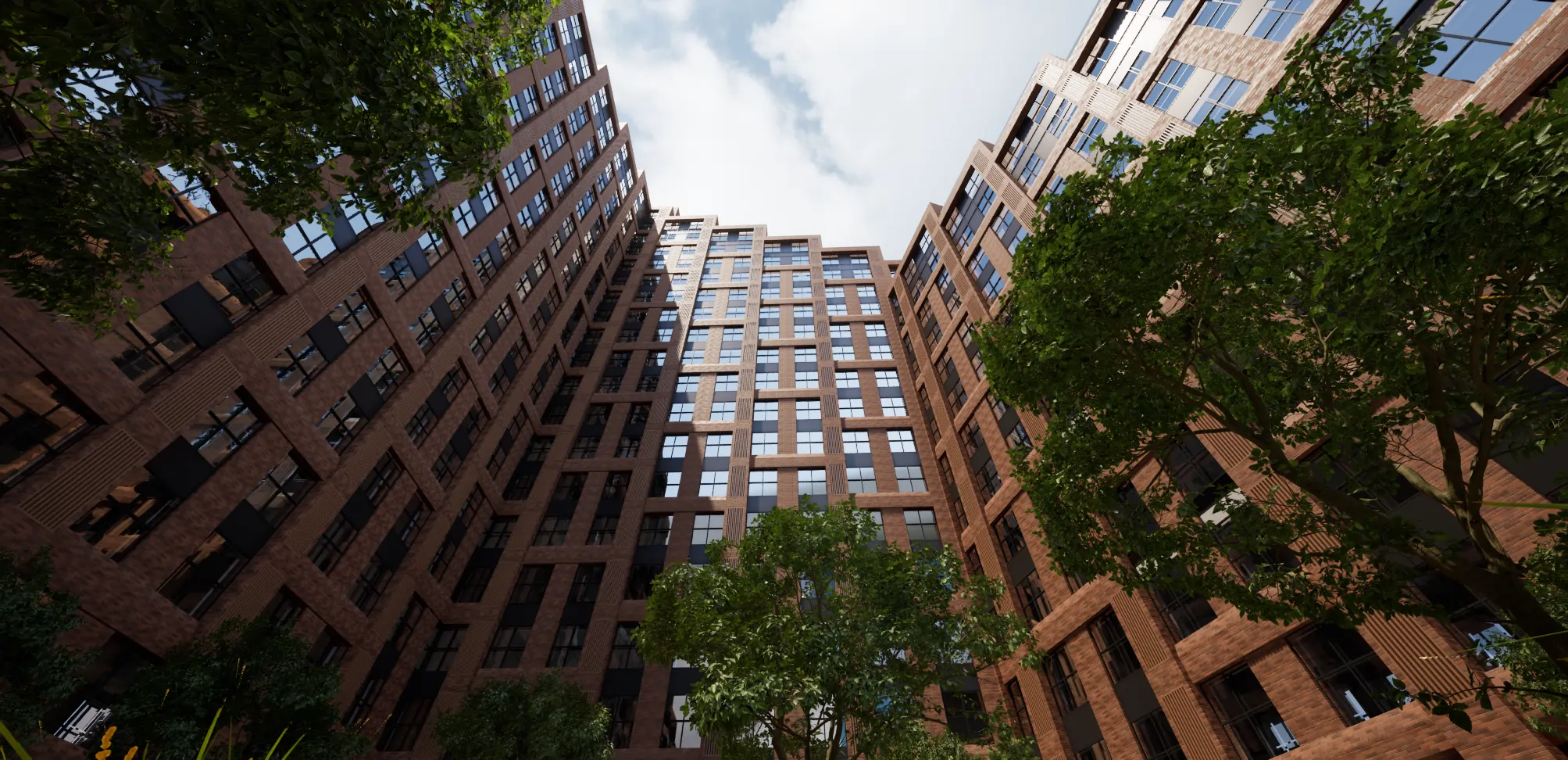 ЖК VOXHALL — вид на комплекс